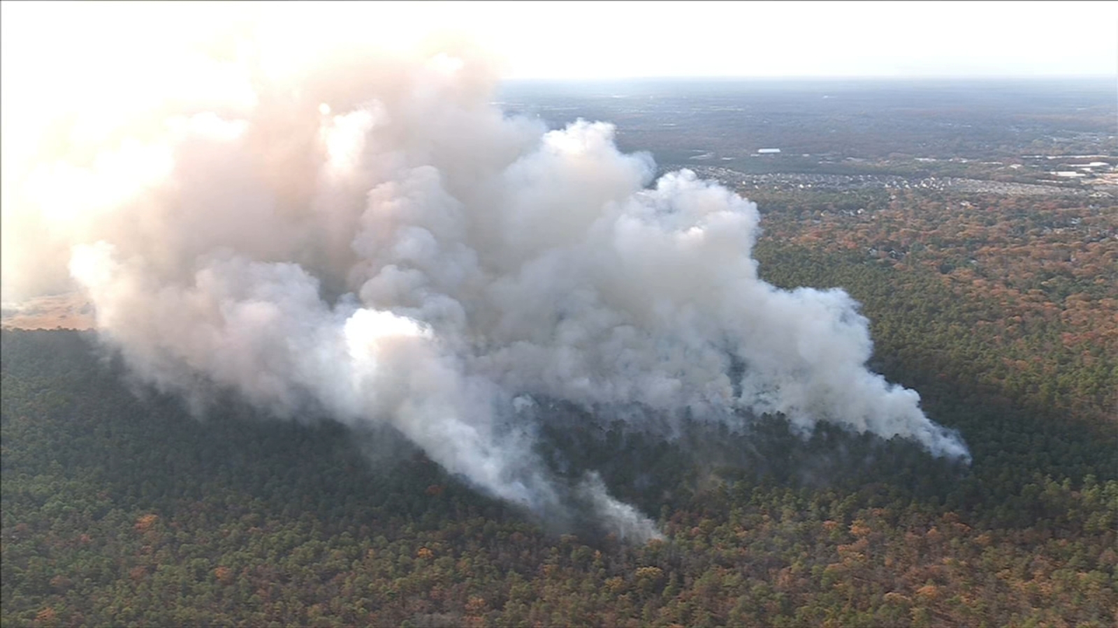 New Jersey Faces Multiple Wildfires Prompting Evacuations and Road Closures