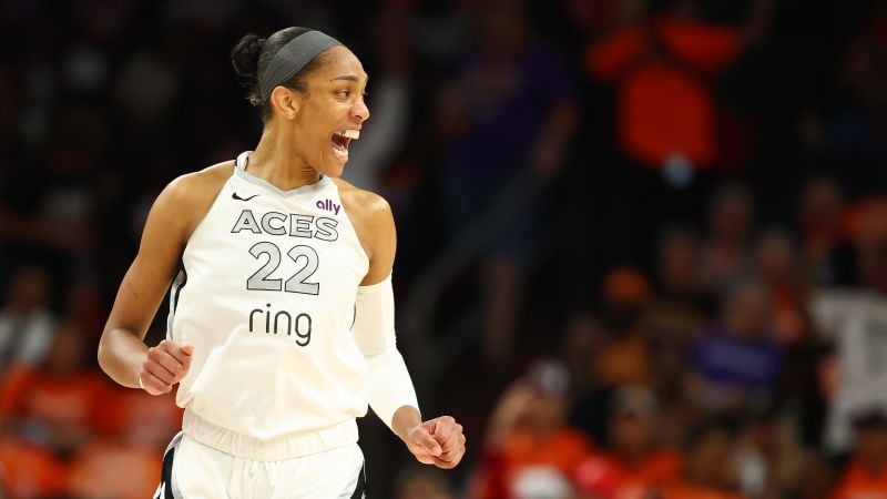 Featured image for A’ja Wilson's Clutch Shot Secures Aces' 3-0 WNBA Finals Lead