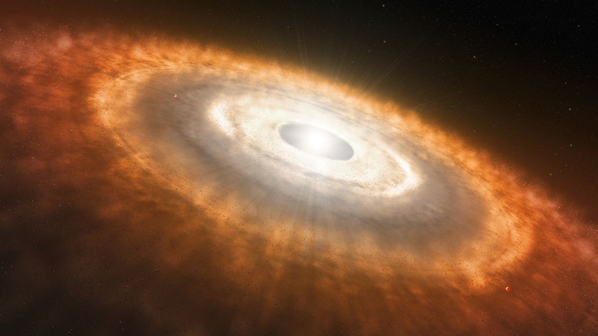 "James Webb Telescope Uncovers Water in Gas Disk Around Ultra-Hot Star, Sheds Light on Planet Formation"