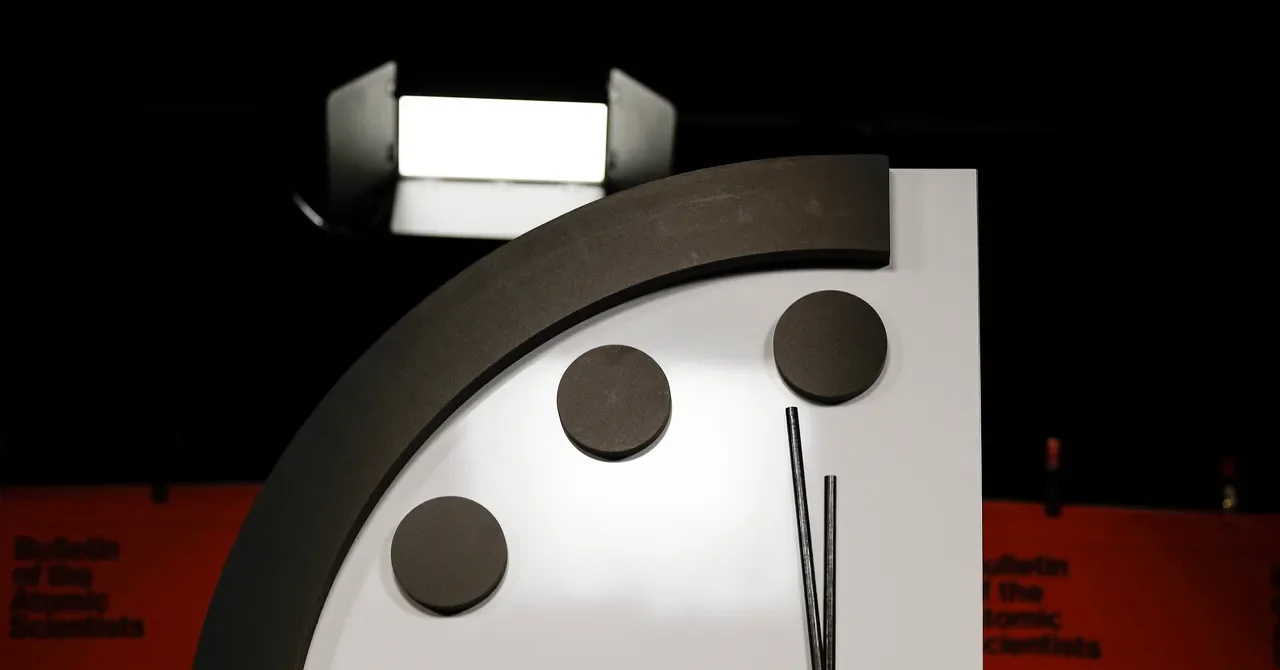 Doomsday Clock Reaches 85 Seconds to Midnight
