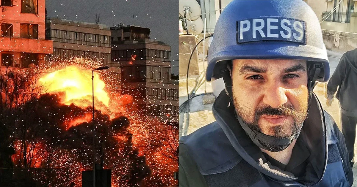 Beirut photographer risks life to document a tower-block strike