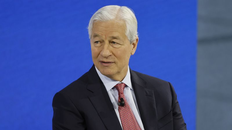 Jamie Dimon warns of dangerous sugar high and potential recession