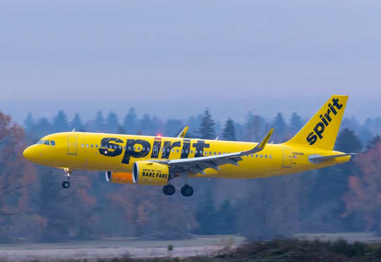 DOJ's JetBlue trial report causes Spirit Airlines stock to plummet