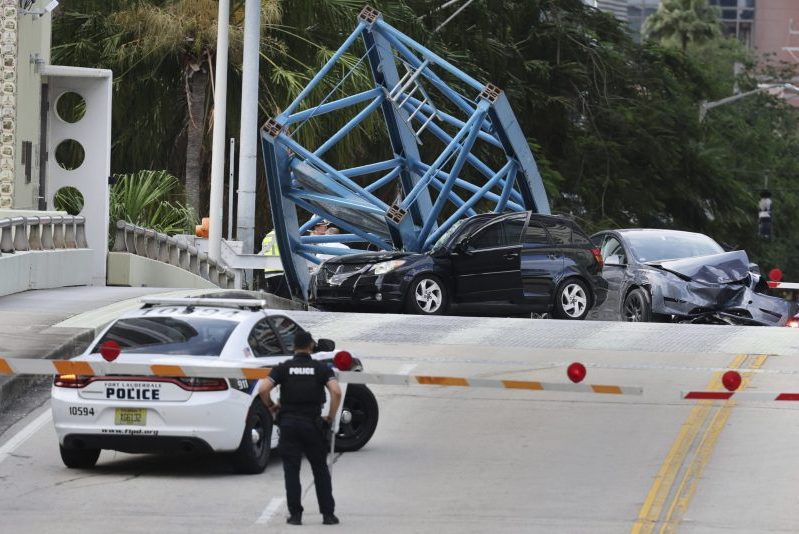 Featured image for Fatal Crane Collapse on Fort Lauderdale Bridge Causes One Death and Multiple Injuries