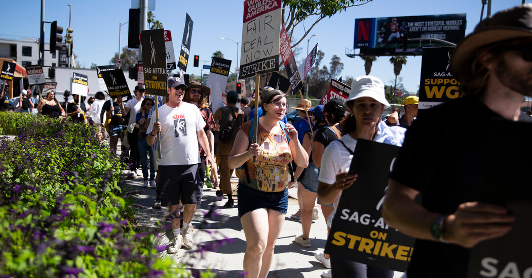 Featured image for The Impact of Hollywood Strikes on Actors and Tech Companies