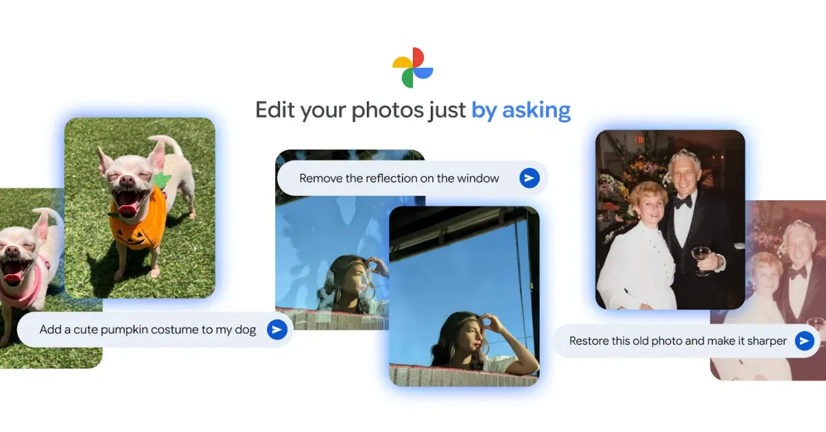 Featured image for Google Photos Introduces Voice-Activated AI Editing for Android Users