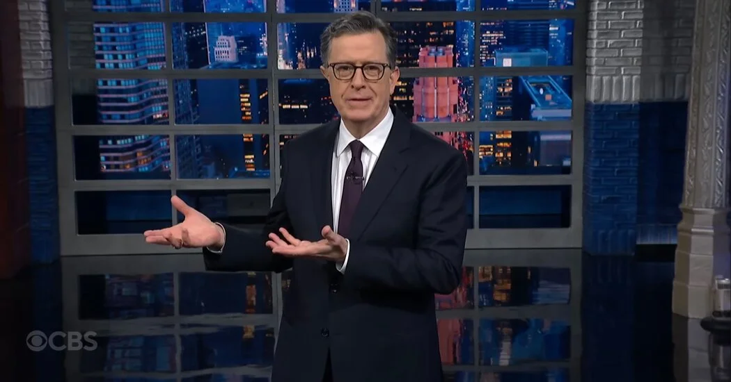 Colbert Calls RFK Jr. and Kid Rock's Jeans-Only Sauna Workout 'Pure Cinema'