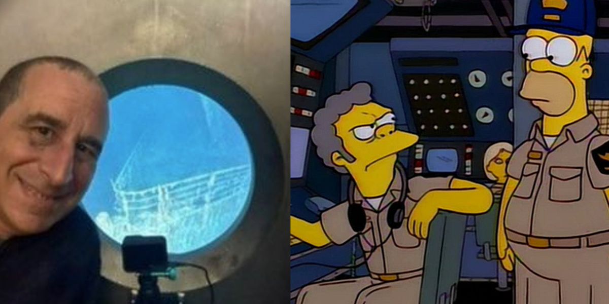 The Simpsons' eerie prediction of the missing Titanic submarine.