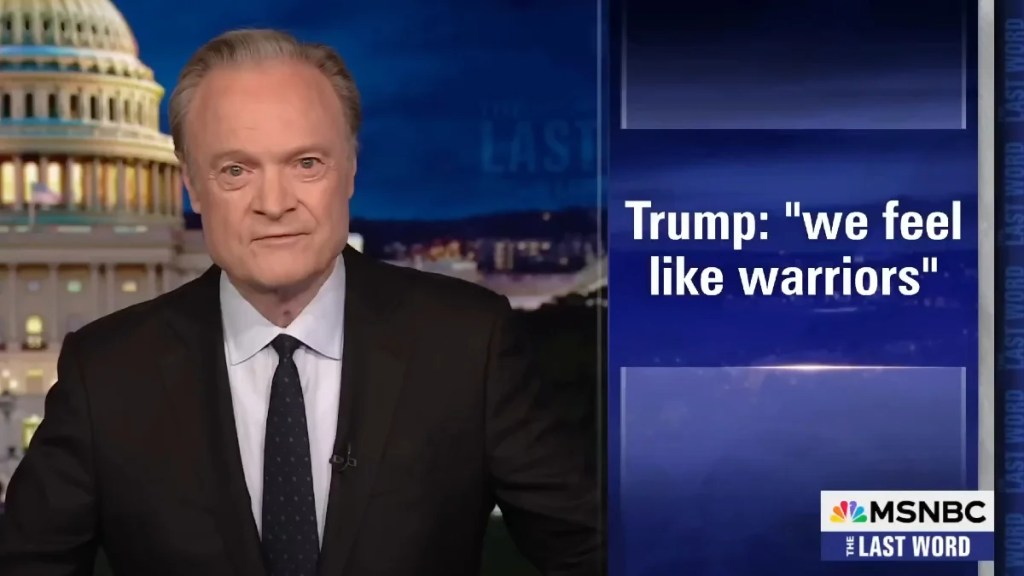 O’Donnell Criticizes Trump’s War Record and ‘Warrior’ Claims