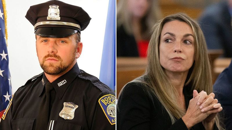 "Trial Begins for Girlfriend Accused of Murdering Boston Police Officer Found in Snowy Yard"