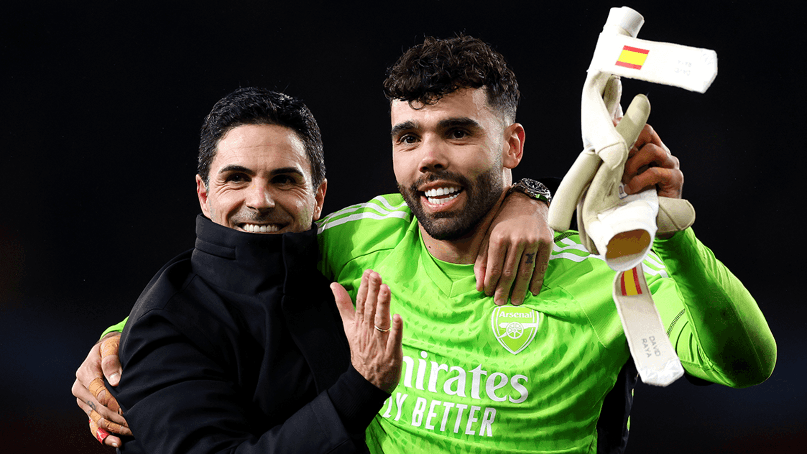 Featured image for "Arteta's Arsenal Triumph: Champions League Progress and Goalkeeper Heroics"