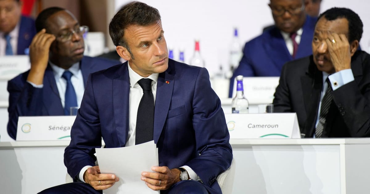 "Macron leads call for global taxation to fund climate action at Paris summit"