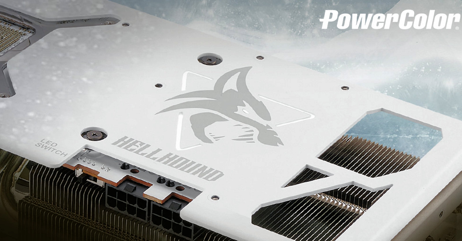 Featured image for PowerColor's Radeon RX 7900 XTX Hellhound boasts white cooling and PCB.