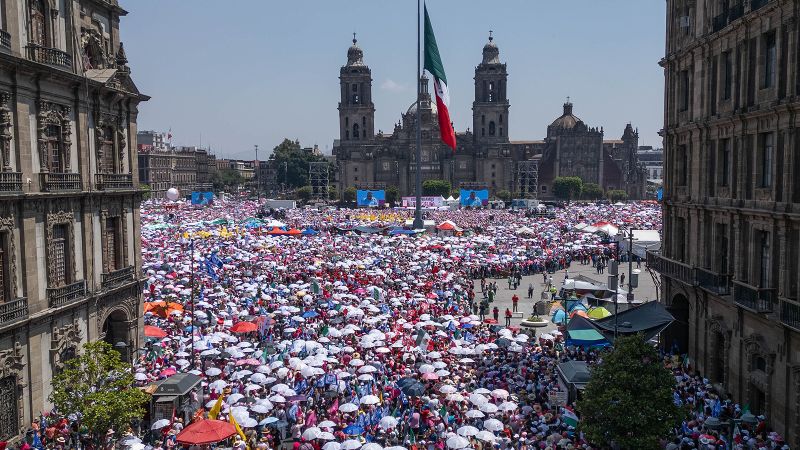 "Mexico's Historic Election: First Female President in Sight"