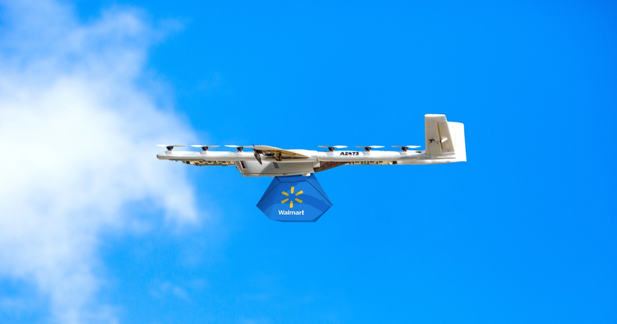 Featured image for Walmart and Wing Partner for Fast Drone Delivery Service