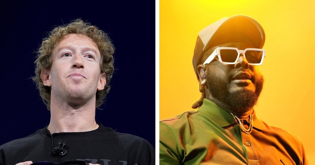 Featured image for Mark Zuckerberg and T-Pain Drop 'Get Low' Cover
