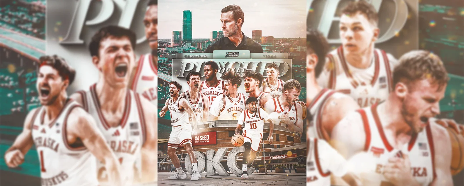 Huskers grab No. 4 seed, head to OKC to open vs Troy