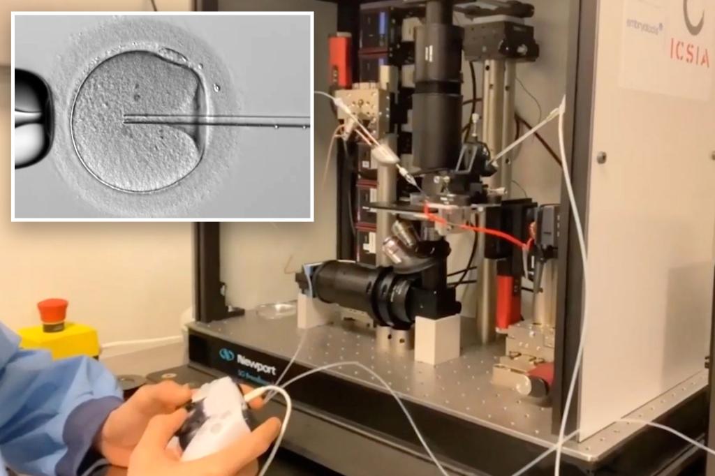 Sperm-injecting robot produces first babies, lowering IVF costs.