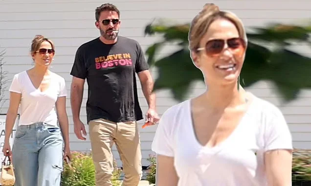 Jennifer Lopez's Chic and Casual Shopping Spree with Ben Affleck in The Hamptons