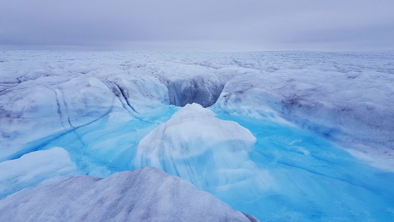 Satellite data confirms alarming rate of polar ice sheet melting.