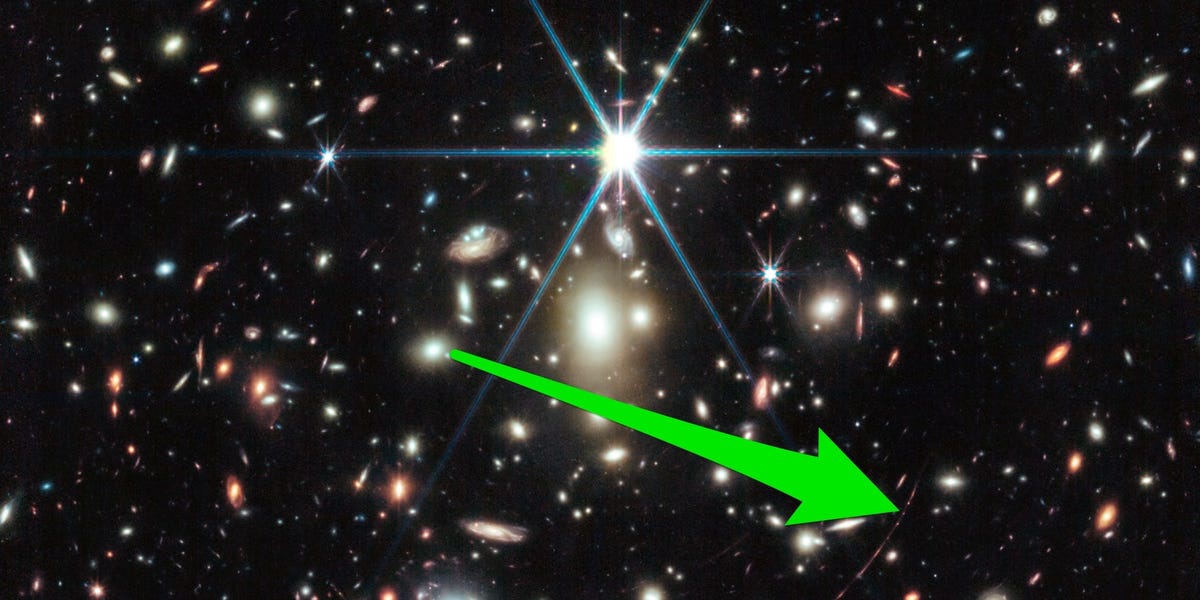 "James Webb Telescope's Historic Image: Farthest Star Ever Detected Revealed"