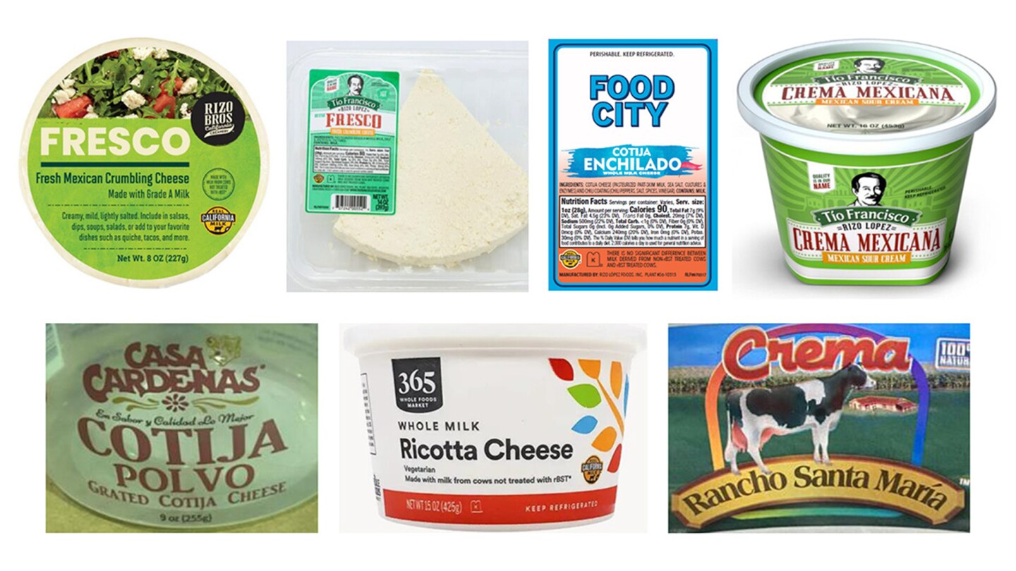 "Decade-long Listeria Outbreak: Queso Fresco and Cotija Cheese Linked to Fatal Cases"