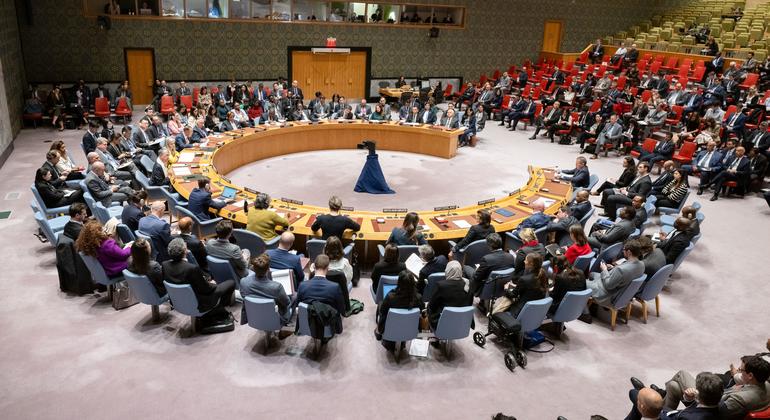 "Security Council Denies Russian Resolution for Gaza"