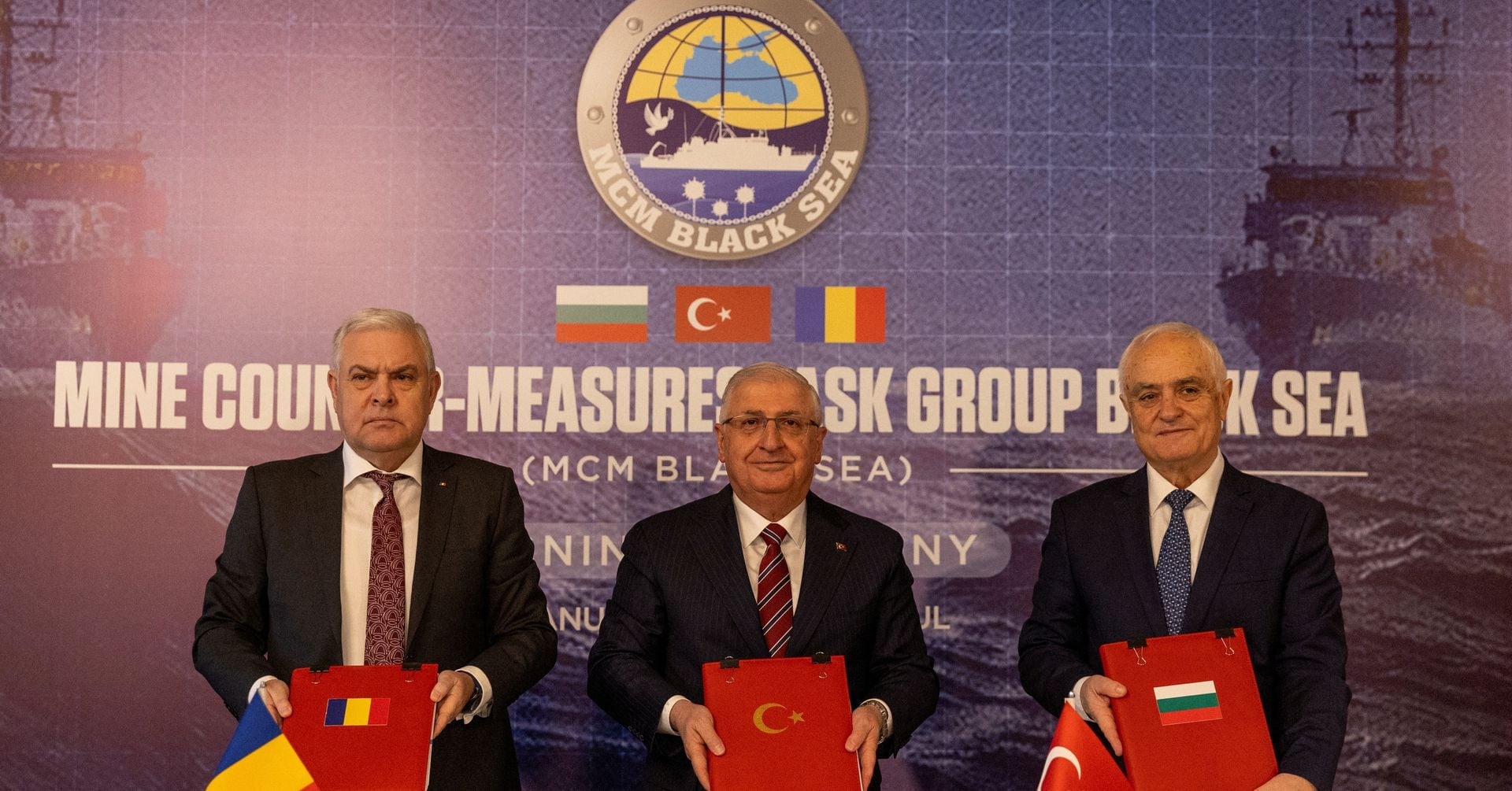 "Turkey, Romania, and Bulgaria Join Forces to Clear Black Sea Mines"