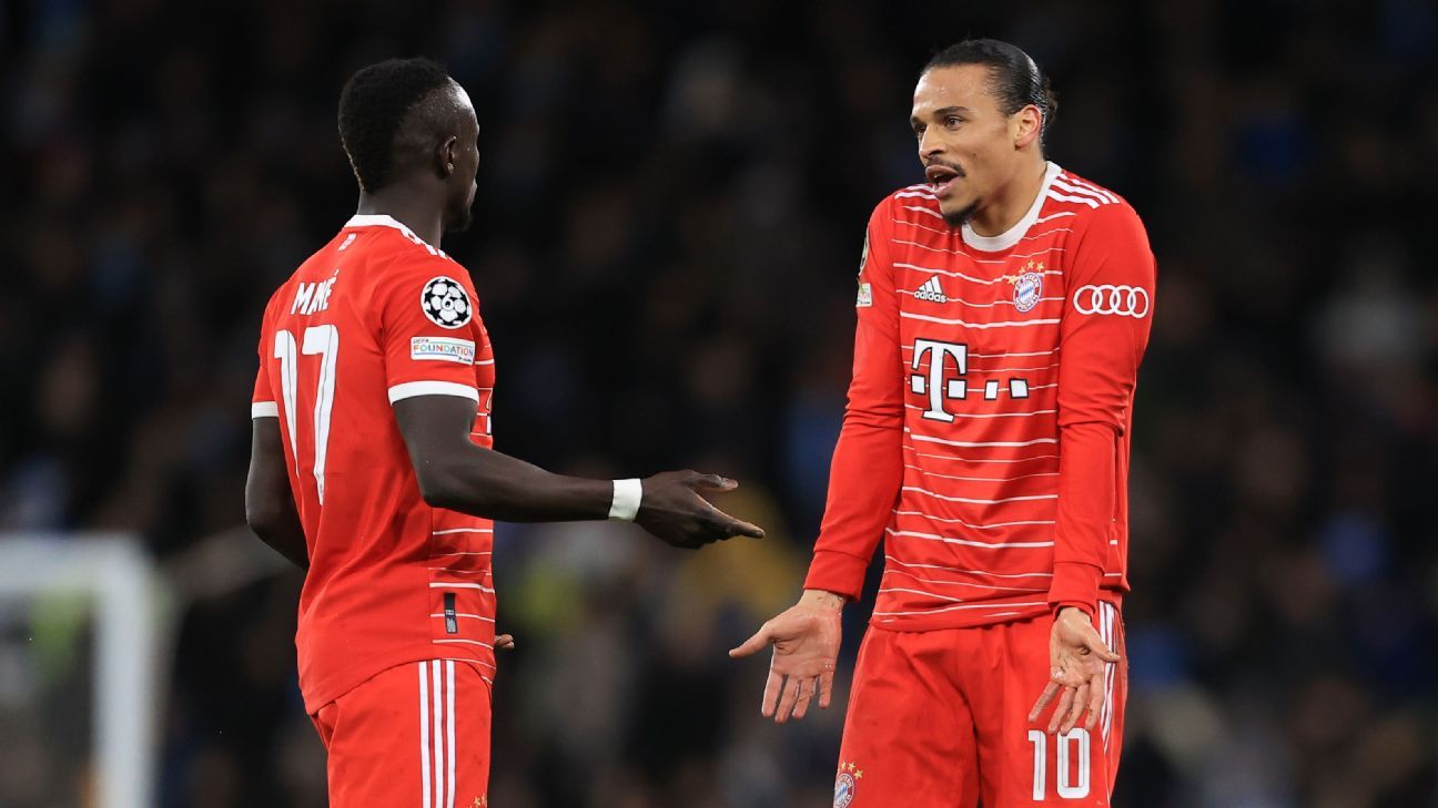 Bayern Munich's Mane and Sane involved in reported altercation.