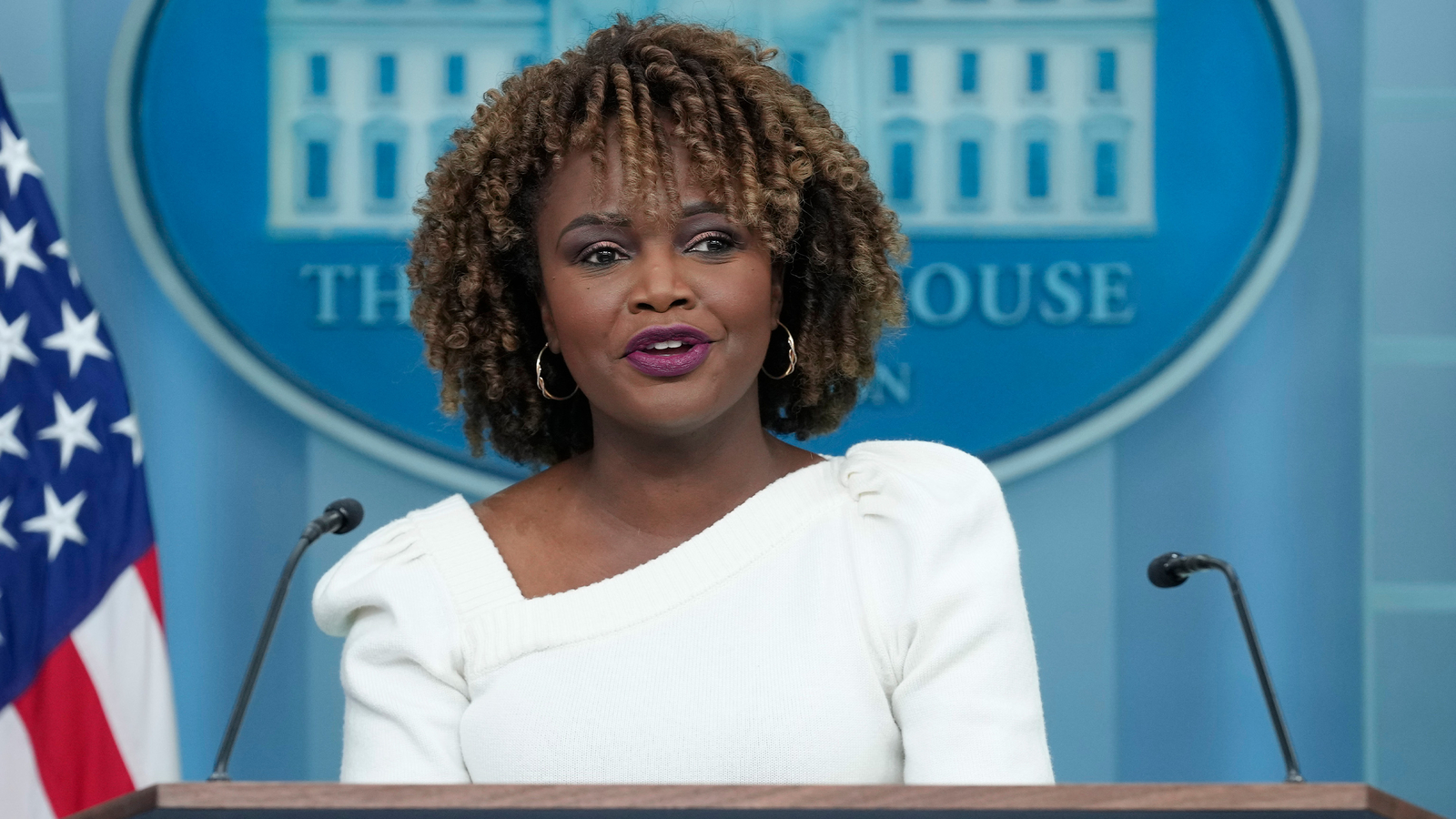 Featured image for Karine Jean-Pierre Exits Democratic Party Amid White House Criticism