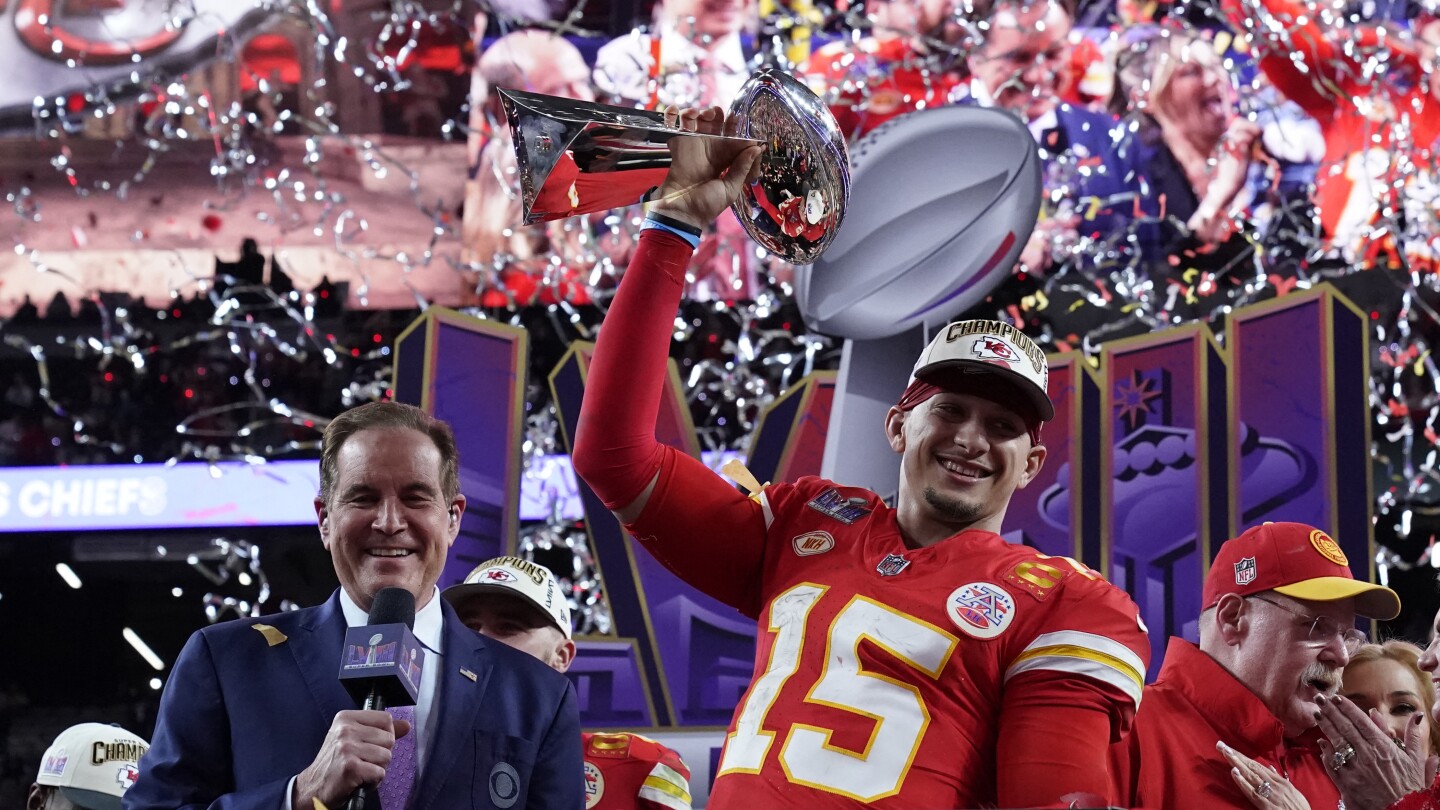 Featured image for "Patrick Mahomes Sets Sights on Historic Three-Peat"