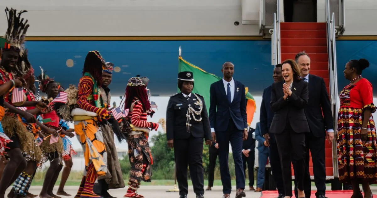 Kamala Harris's transformative trip to Africa.