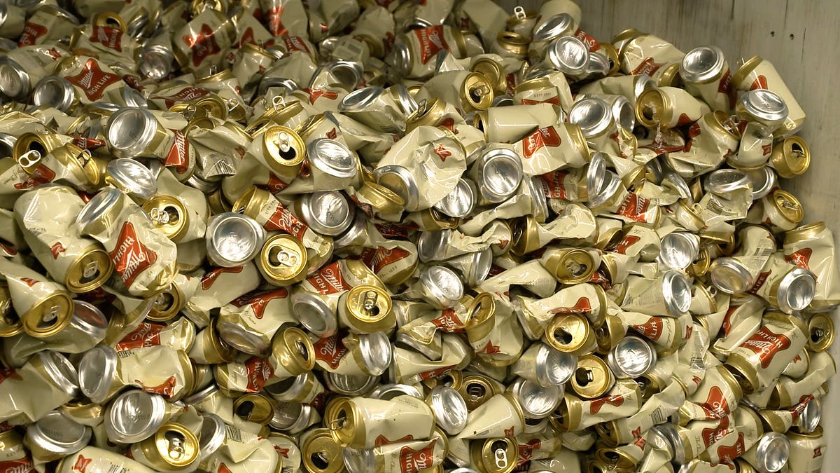 Champagne label causes Miller beer destruction in US and Europe.