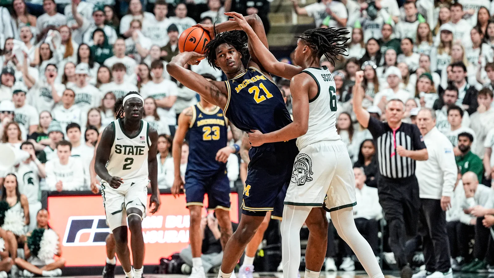 Michigan–MSU rivalry finale set for CBS at Crisler