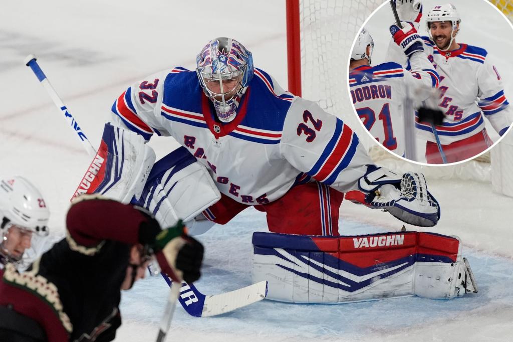 Featured image for "Jonathan Quick Makes History as Rangers Secure 5th Straight Victory"