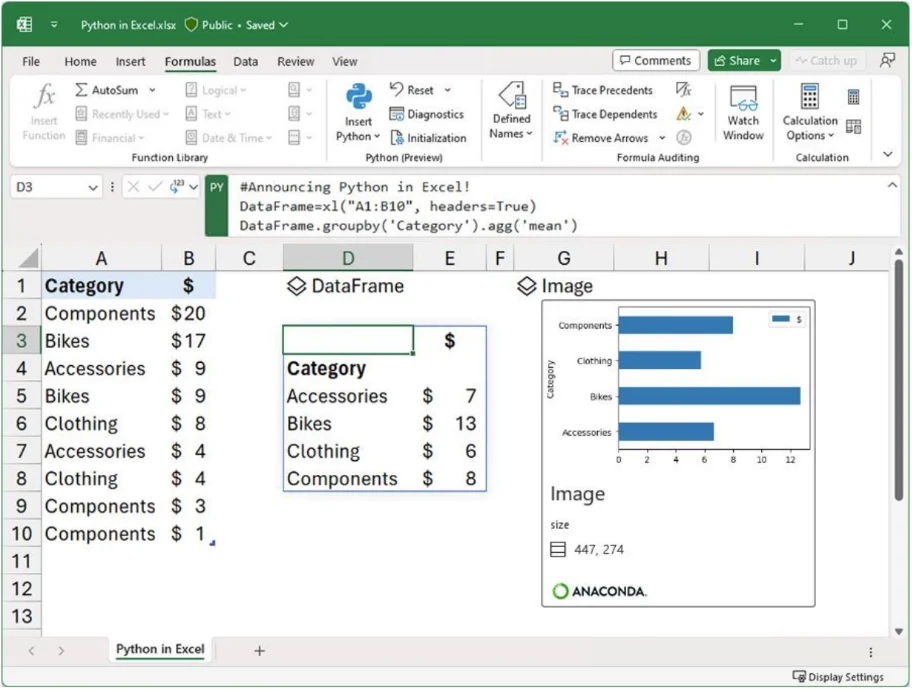 "Excel gets a Python boost with Microsoft's latest integration"