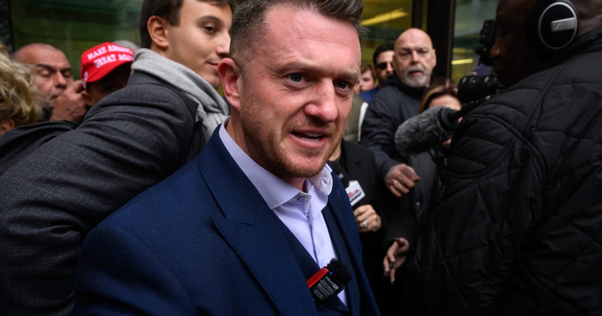 Featured image for Tommy Robinson Cleared of Terror Charges and Praises Elon Musk