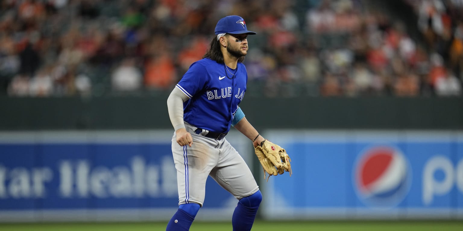 "Blue Jays' Bo Bichette sidelined with quad strain"