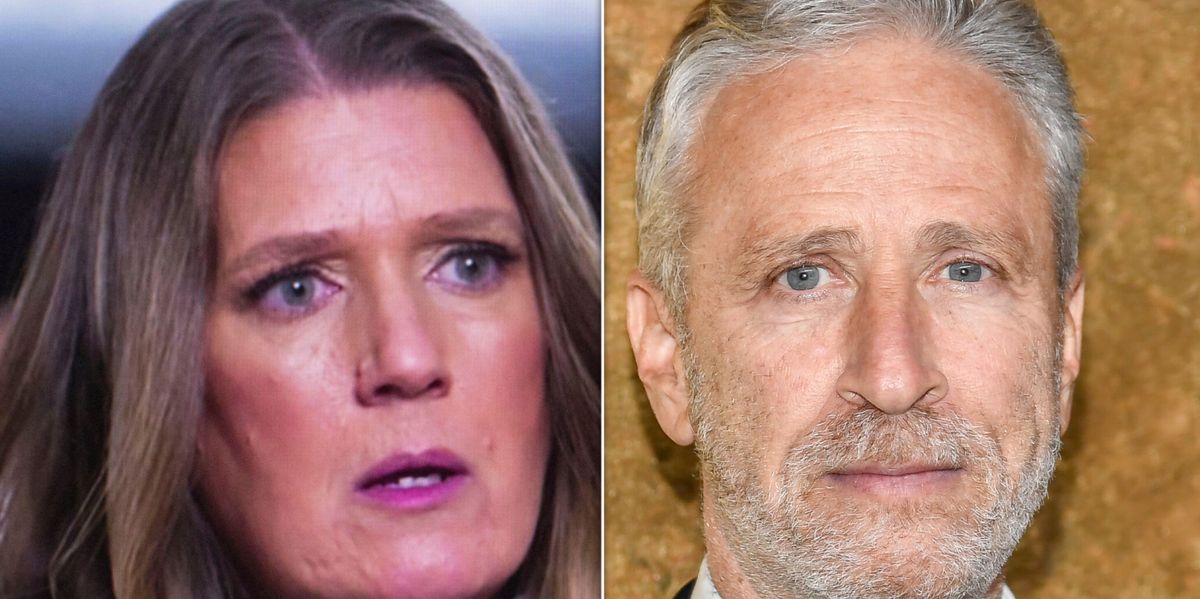 "Mary Trump and Jon Stewart Spar Over Biden Criticism on 'The Daily Show'"
