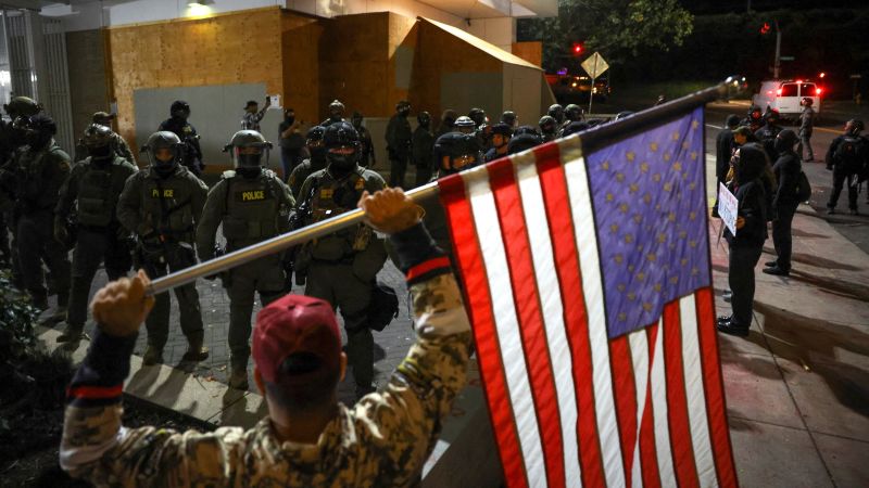 Tensions Rise as Federal and State Forces Clash in Portland