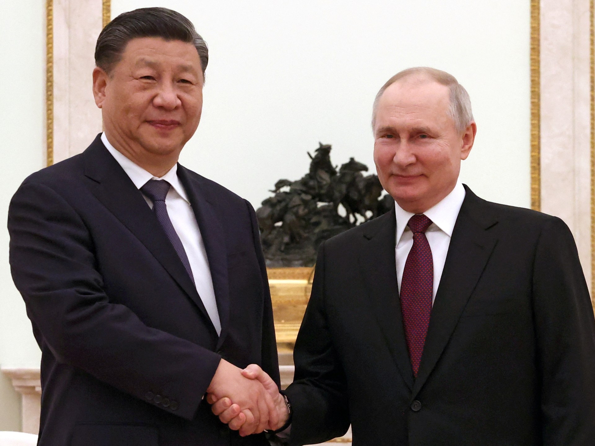 "Xi and Putin discuss China's Ukraine plan during Moscow meeting"