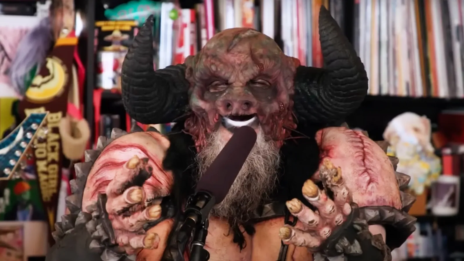 Gwar's Epic Tiny Desk Concert Leaves NPR in Ruins