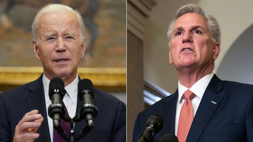 Biden and McCarthy remain optimistic on debt ceiling deal despite differences.
