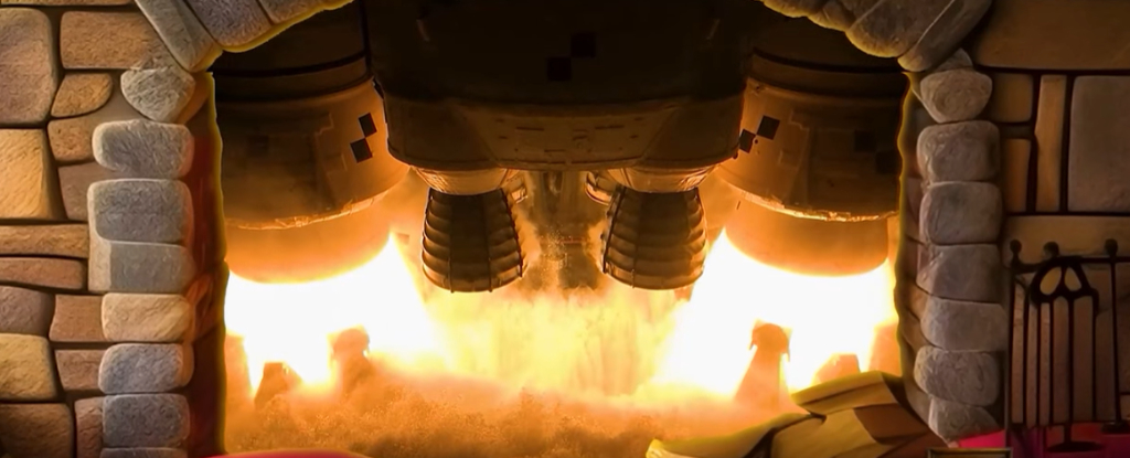 Featured image for Cozy Up to NASA's Rocket Engine Fireplace This Holiday Season