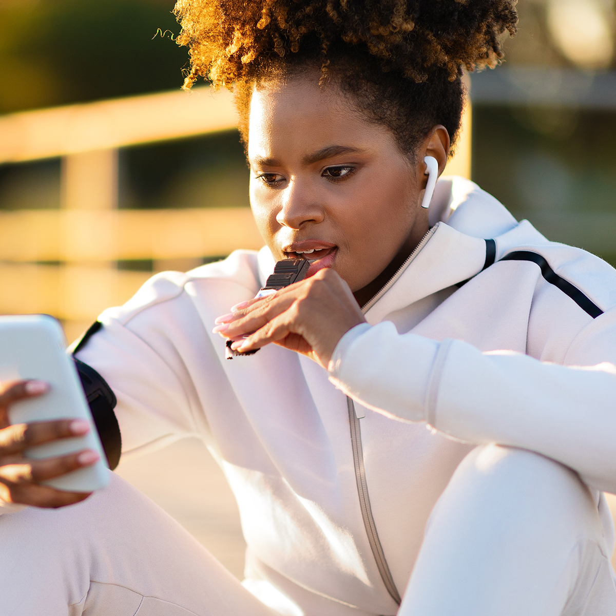 Experts warn against using protein bars for weight loss.