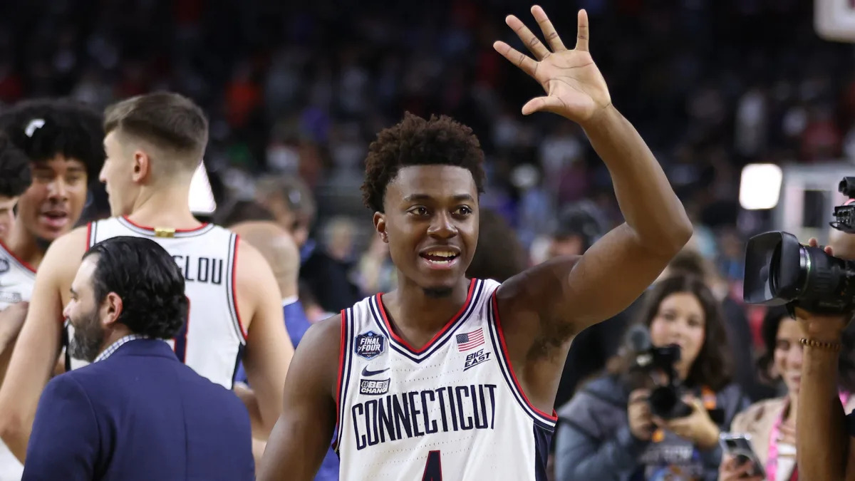 UConn Claims Fifth National Championship with Rowdy Celebration.