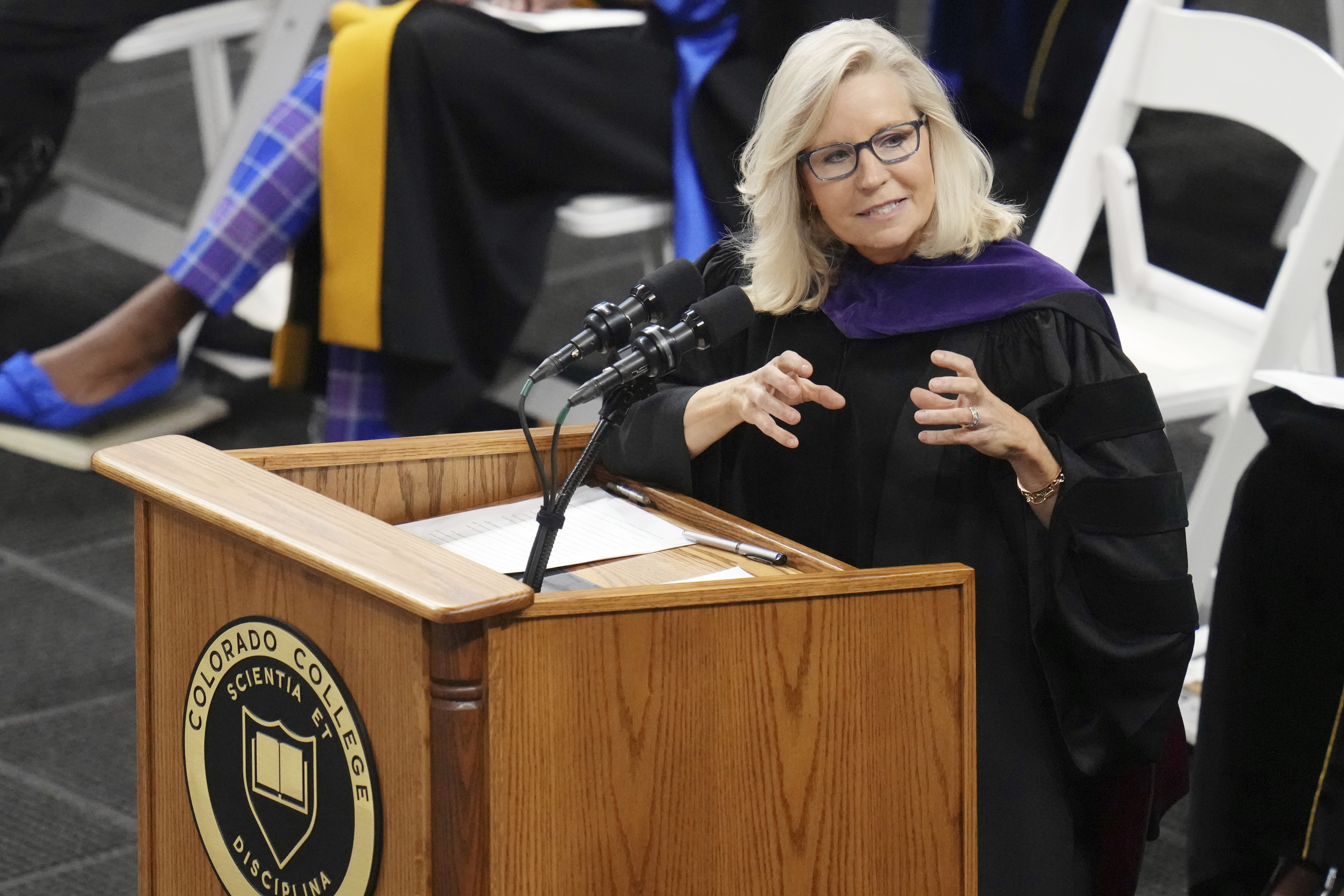 Liz Cheney Reveals Pressure to Lie in GOP Commencement Speech.