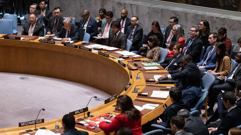 "UNSC Delays Vote on Gaza Ceasefire Resolution Amid US Objections and IDF Strikes"