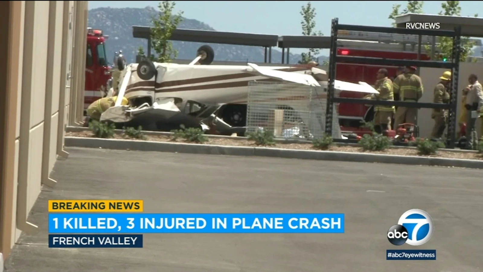 Tragic Plane Crash Claims One Life, Injures Three in French Valley, Riverside County