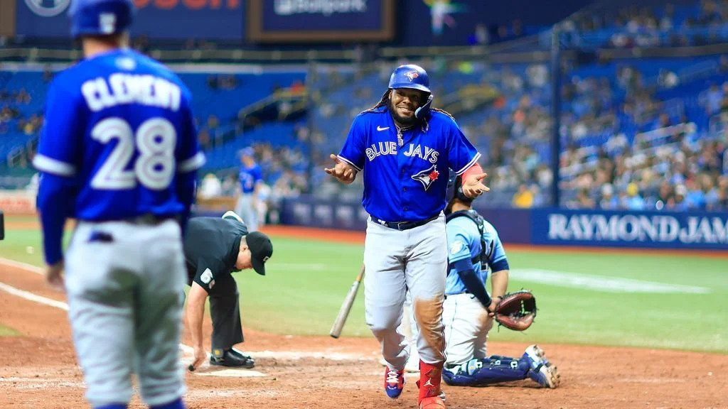 Blue Jays dominate Rays with 20-1 victory led by Guerrero Jr.'s 6 RBIs.
